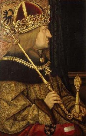 Hans Burgkmair Emperor Frederick III Norge oil painting art